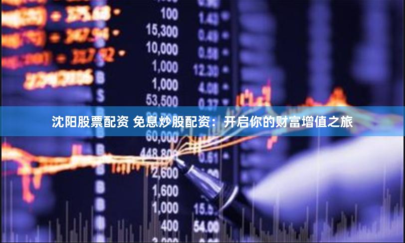 沈阳股票配资 免息炒股配资：开启你的财富增值之旅