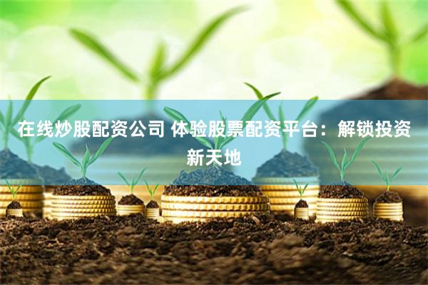 在线炒股配资公司 体验股票配资平台：解锁投资新天地