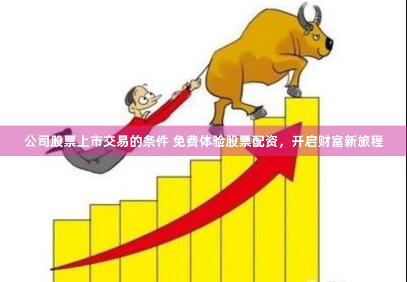 公司股票上市交易的条件 免费体验股票配资，开启财富新旅程